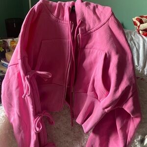 AKIRA Vibrant Pink Hoodie